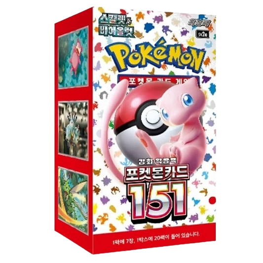 Pokémon 151 sv2A Display Booster Box (Koreanisch)
